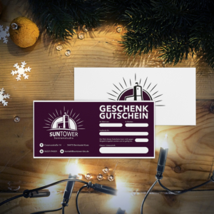 SunTower Geschenkgutschein