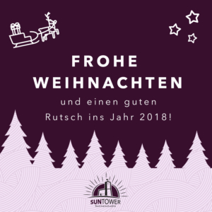 SunTower Post Frohe Weihnachten
